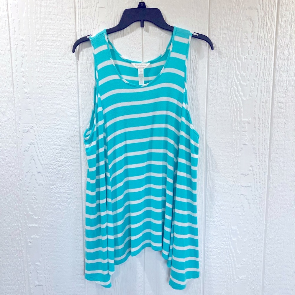 Three Seasons Maternity Tank Dress, Striped Tank Dress, Dress, Maternity Dress